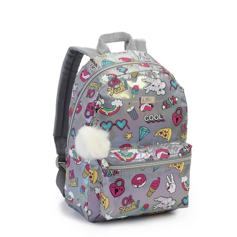 Cinza Kiss Mochila - Seanite MI15300