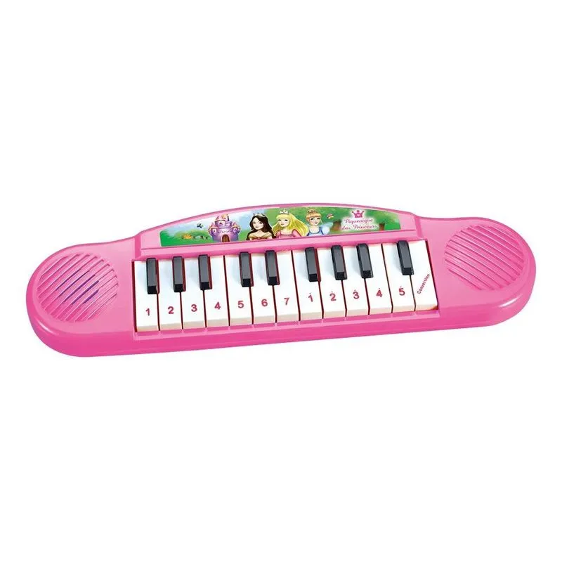 Rosa Meu Meu Teclado Pequeno E Poderoso - dm Toys DMT5031