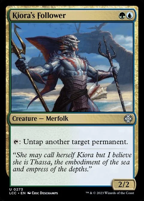 Kiora's Follower (273) Non-Foil / Near Mint