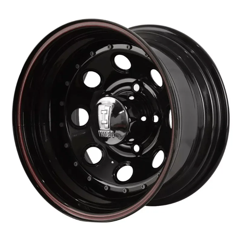 Llanta Italbo Modular Negro Deportiva Chapa R 15X8 5X114