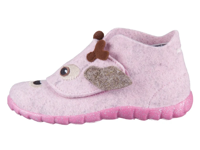 Superfit - Ulltøfler Filt Rosa 21