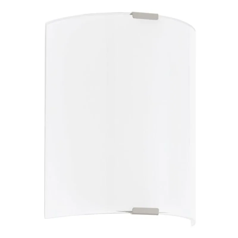 Eglo Grafik LED 6.88-in W 1-Light Silver Modern/Contemporary Wall Sconce