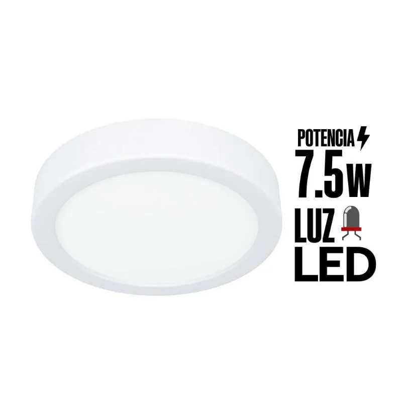 Downlight Fueva 6 D16.6 7.5W Eglo