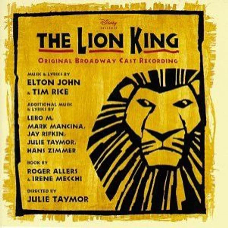 Cd The Lion King: Original Broadway Cast Recording