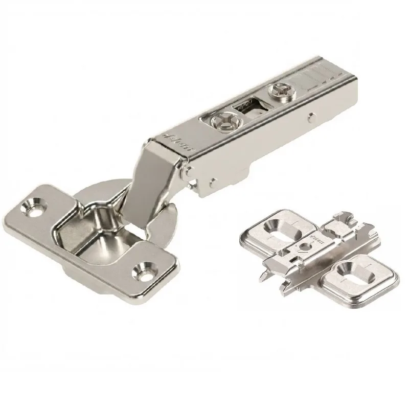Dobradiça 35mm 107º Reta Clip Top sem Mola Niquelada Blum unitário