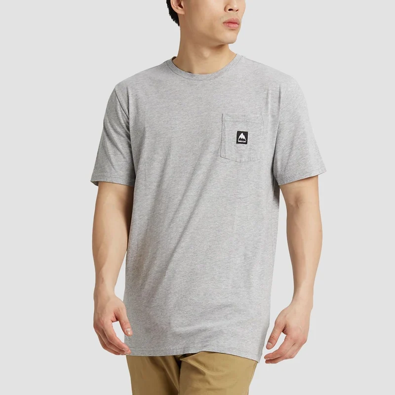 Burton Colfax T-Shirt Grey Heather XX-Large / Grey Heather