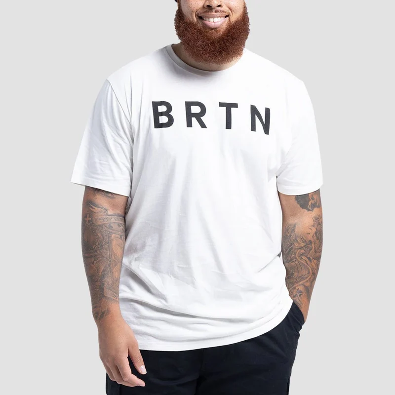 Burton BRTN T-Shirt Stout White Medium / Stout White