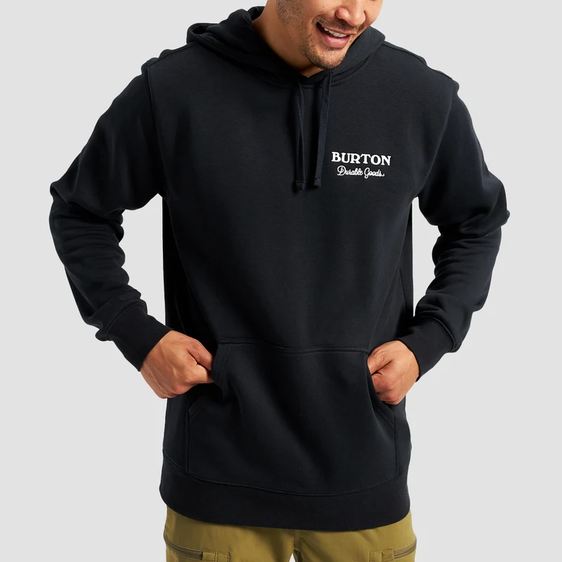 Burton Durable Goods Pullover Hoodie True Black Small / True Black