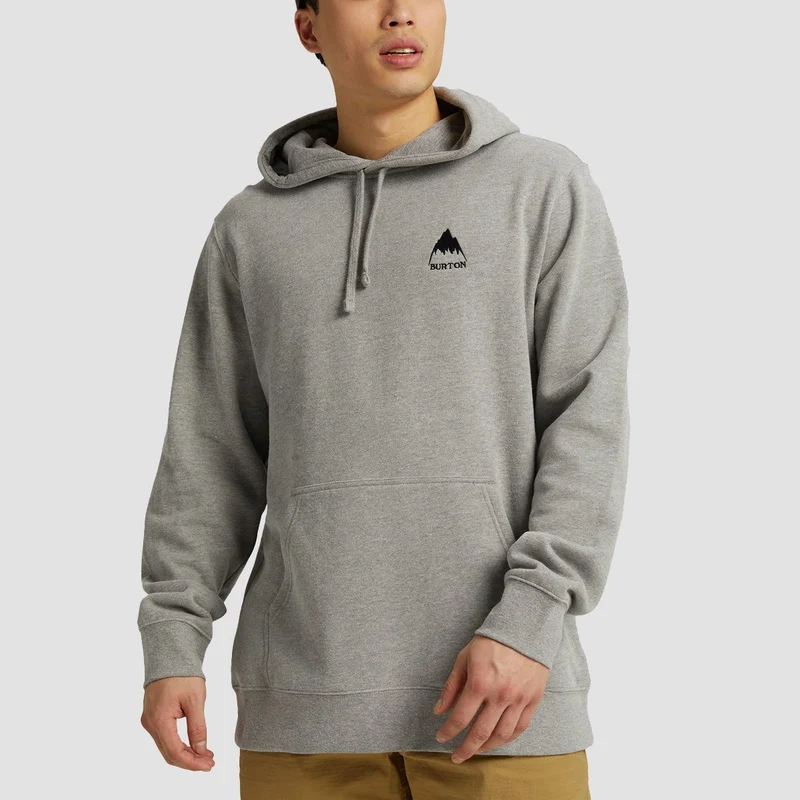 Burton Mountain Pullover Hoodie Grey Heather Medium / Grey Heather