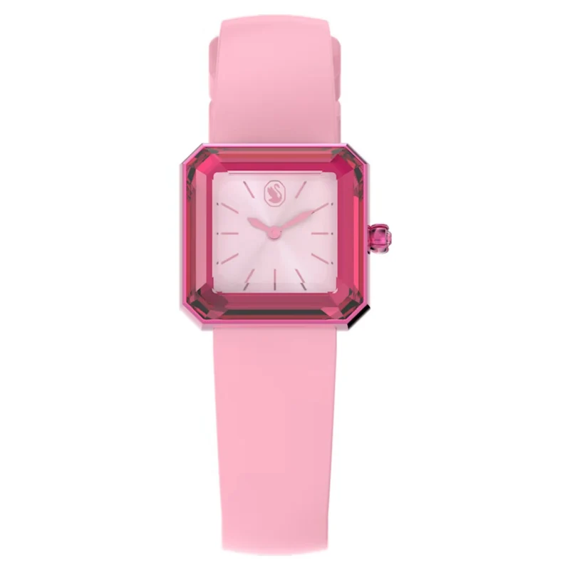 Swarovski Watch Silicone strap, Pink