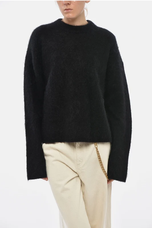 1500~Fuzzy Crewneck Sweater ROMA 40