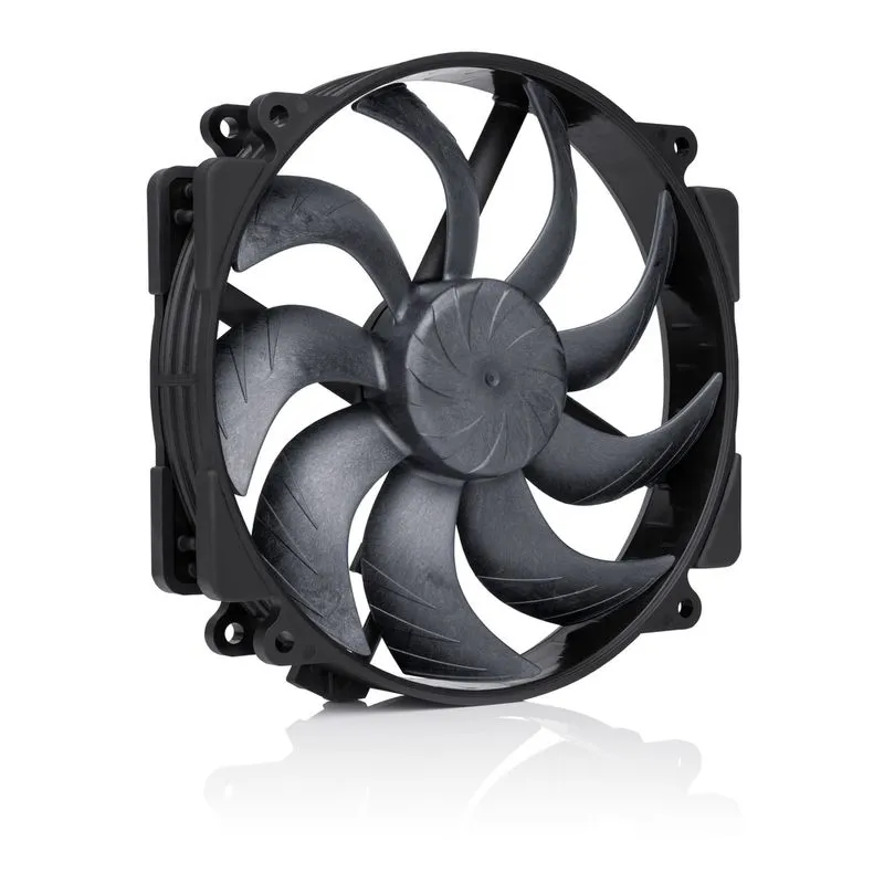 Ventoinha (Cooler) - 14cm Noctua NF-A14x25r G2 PWM ch.bk (Chromax Black)