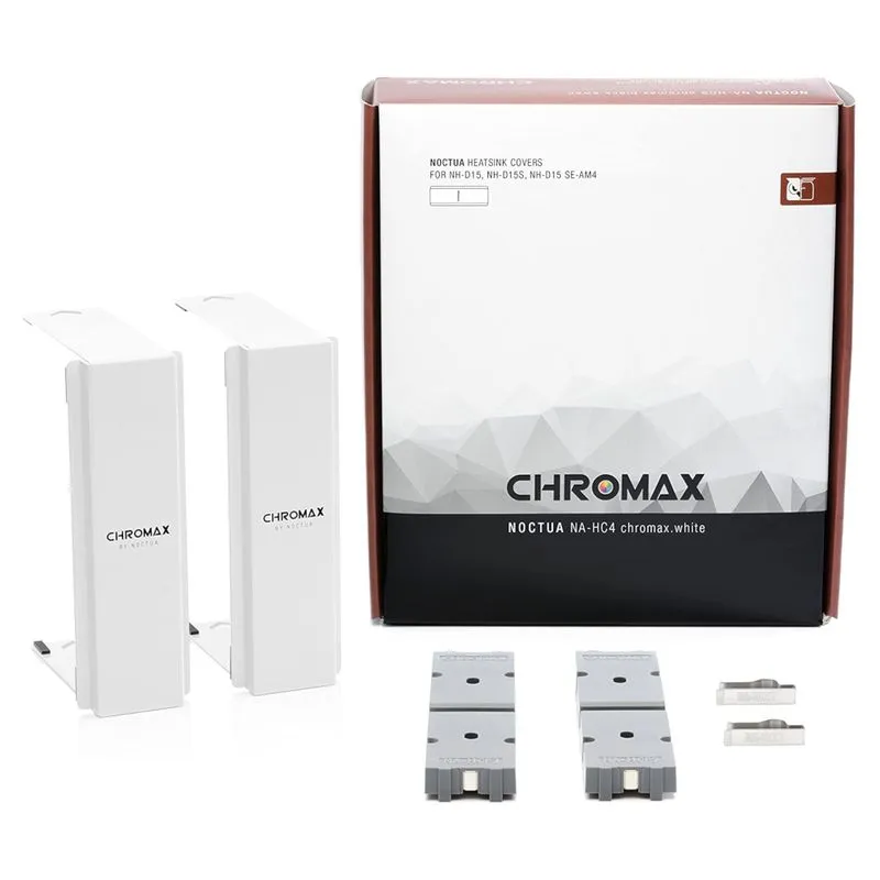Cover p/ heatsink Noctua NA-HC4 chromax.white - NA-HC4 CH.WT