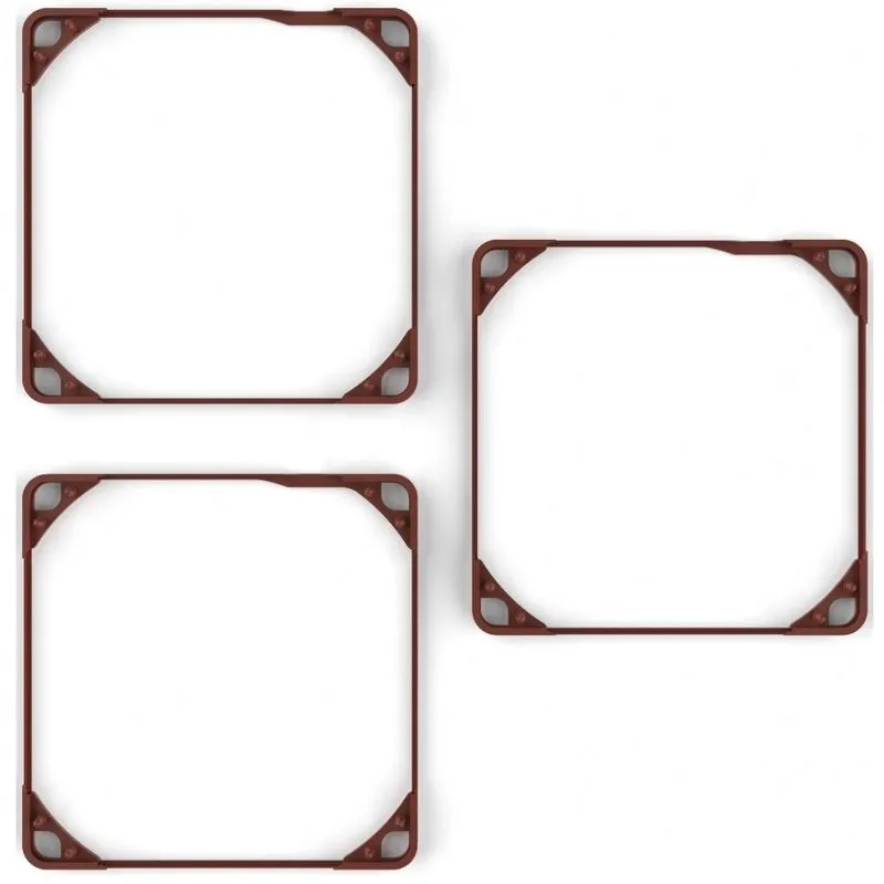 Kit Anti-Vibração p/ Ventoinhas - Noctua Anti-Vibration Gaskets NA-SAVG2 (pack com 3 unidades, marrom)
