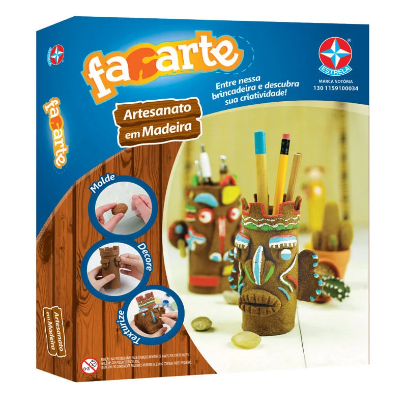 Façarte - Agrupar Erros [exclui] Façarte - Artesanato Em Madeira - Estrela