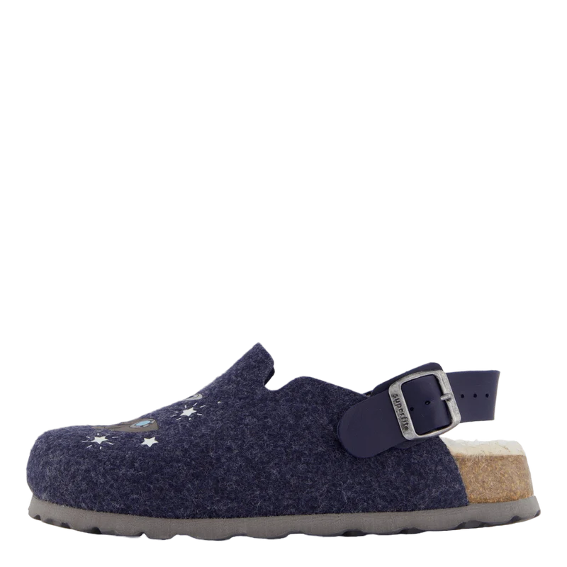 Fussbettpantoffel Blau EU 41