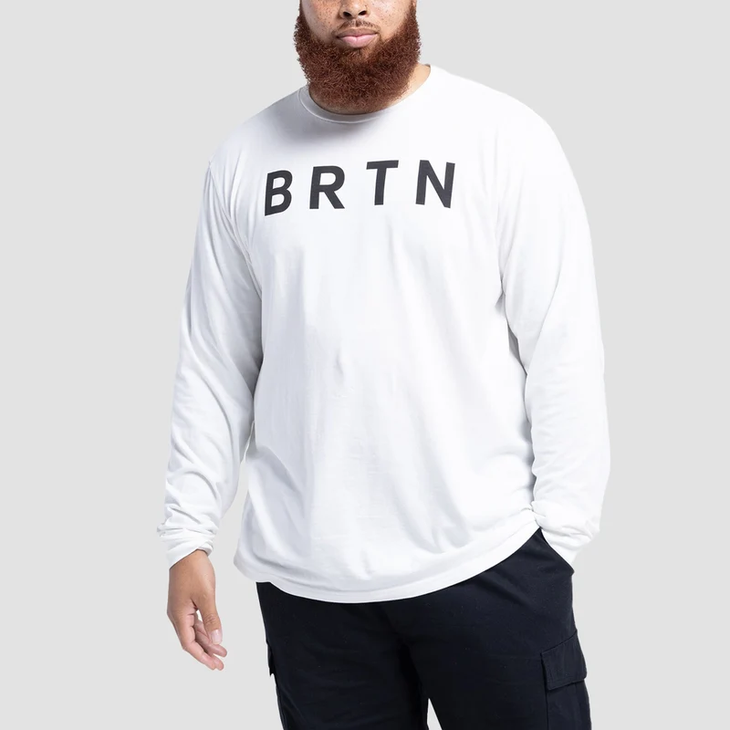 Burton BRTN Longsleeve T-Shirt Stout White Medium / Stout White