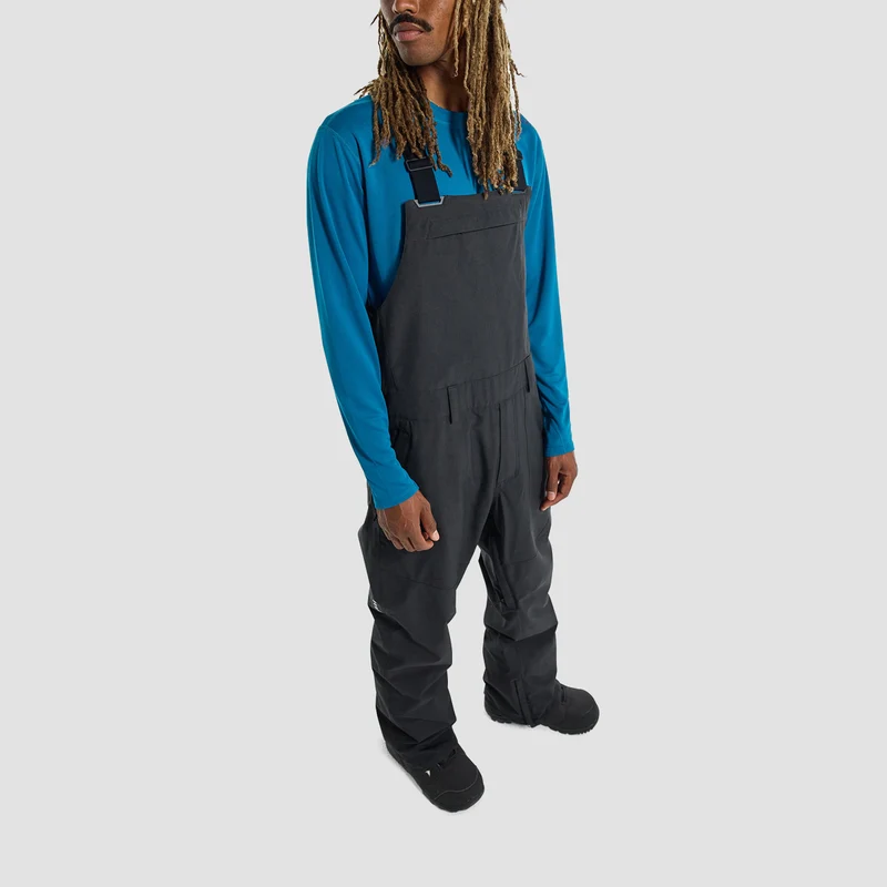 Burton Snowdial 2L Snow Bib Pants True Black Medium / True Black