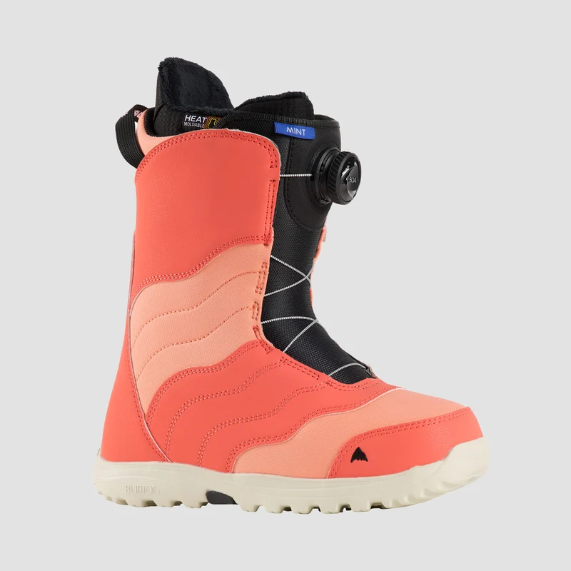 Burton Mint BOA Snowboard Boots Peach Echo - Womens 3uk / Peach Echo