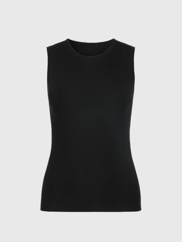 Frauenschuh Women's Lavinia Sleeveless Knit Shirt 0 / 01-0 BLACK
