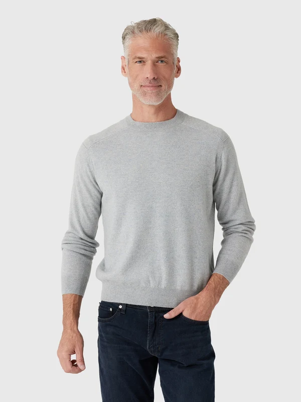 Frauenschuh Men's Sebastian Cashmere Sweater 2 / 850 POWDER BLUE