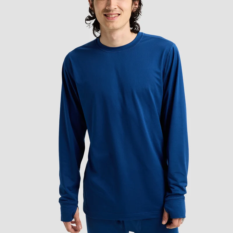 Burton Midweight Base Layer Crewneck Longsleeve T-Shirt Nightfall Medium / Nightfall