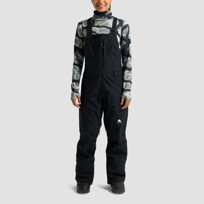 Burton Reserve GORE-TEX 2L Snow Bib Pants True Black - Womens Medium / True Black