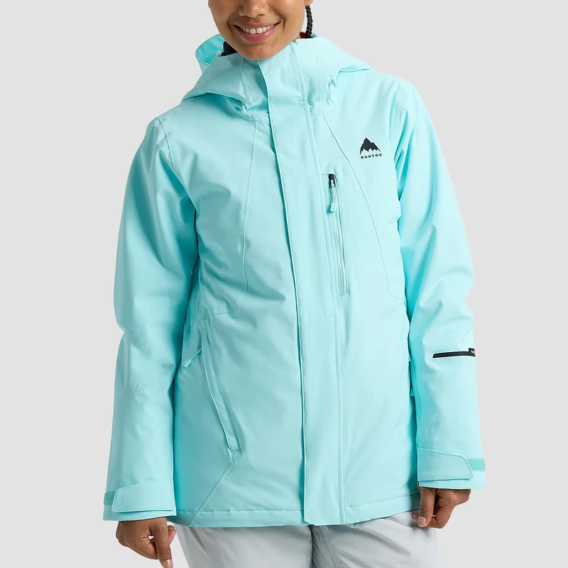 Burton Reserve 2L Insulated Stretch Slim Snow Jacket Light Teal - Womens X-Large / Light Teal
