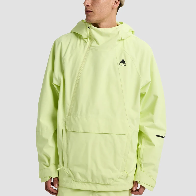 Burton Reserve 2L Relaxed Anorak Snow Jacket Glow Yellow Green XX-Large / Glow Yellow Green