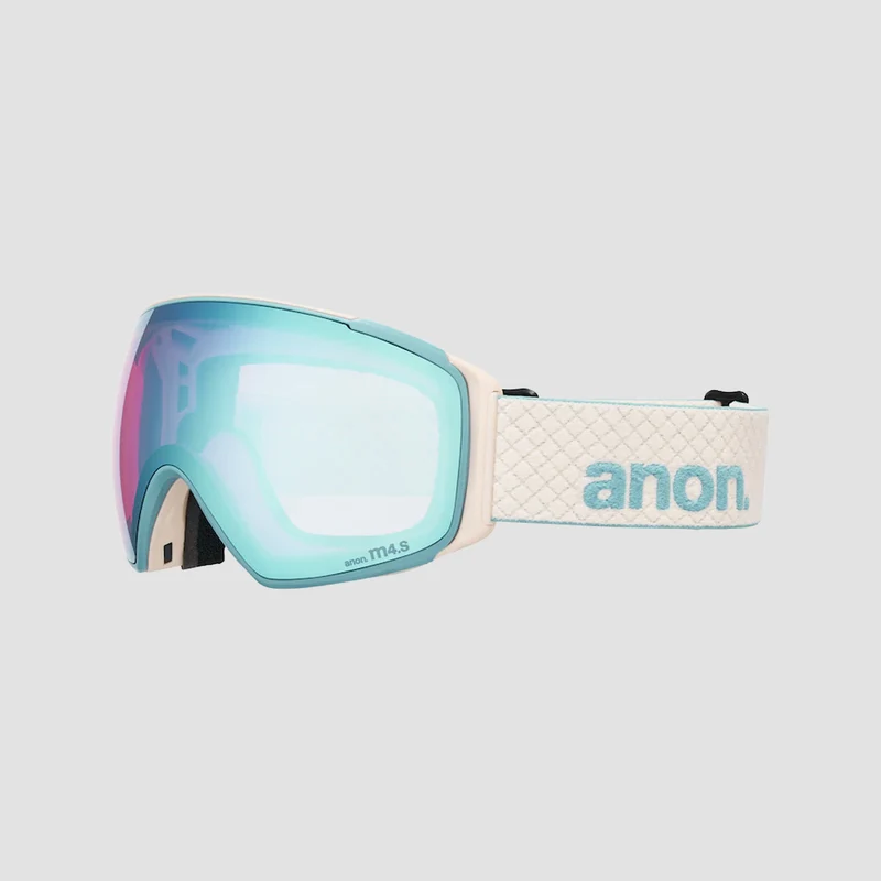 Anon M4S Toric Snow Goggles OatPerceive Variable Blue + Bonus Lens Perceive Cloudy Pink + MFI Face Mask OatPerceive Variable Blue