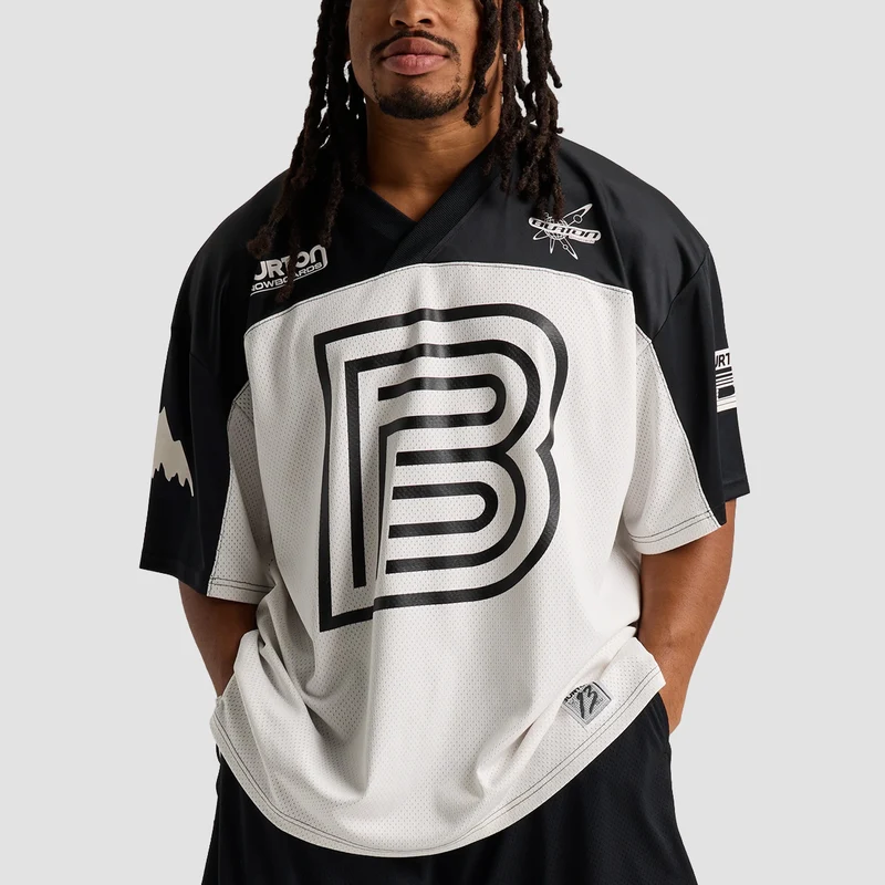 Burton X Zeb Powell Jersey T-Shirt Stout White/True Black X-Large