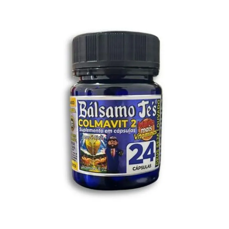 03 Bálsamo Je's Colmavit 2 - 72 Cápsulas - Preto