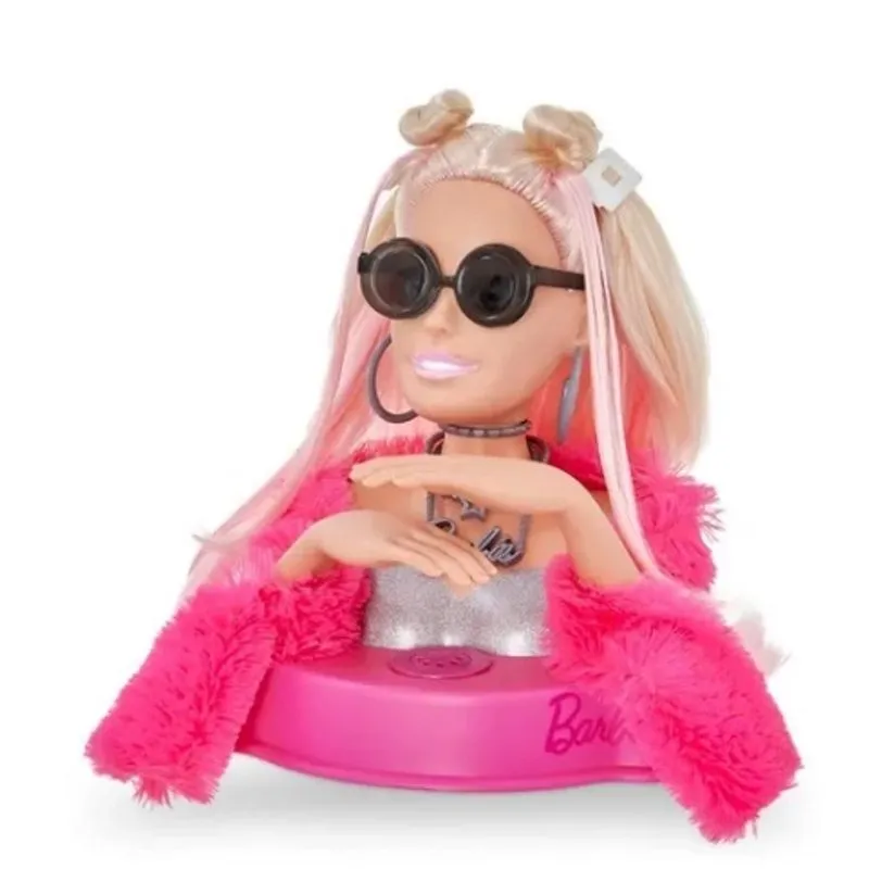 Barbie Extra Styling Head Com 12 Frases Mattel Puppe