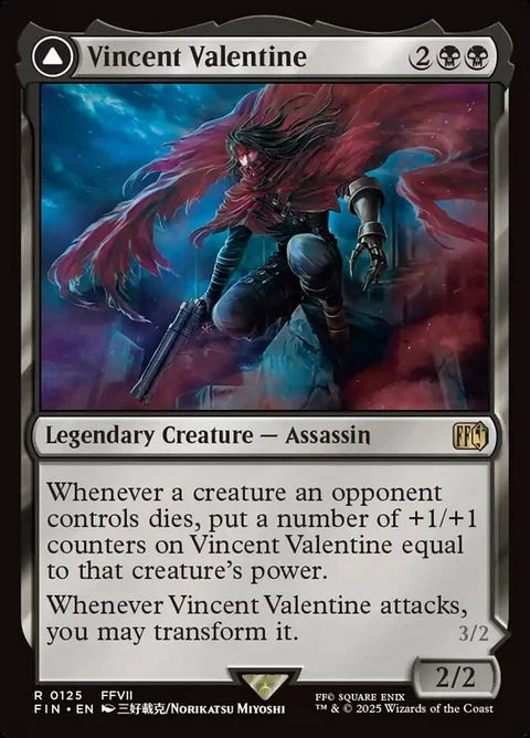 Vincent Valentine // Galian Beast (125) Foil / Near Mint