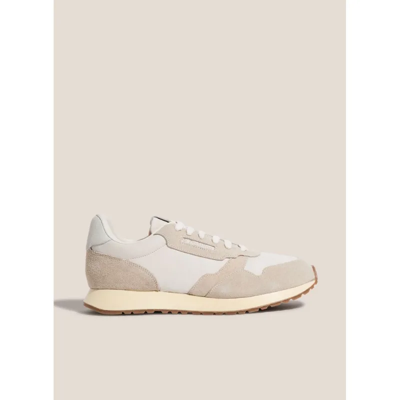 Tenis Couro Vector Runner Bege Dudalina Masculina 44