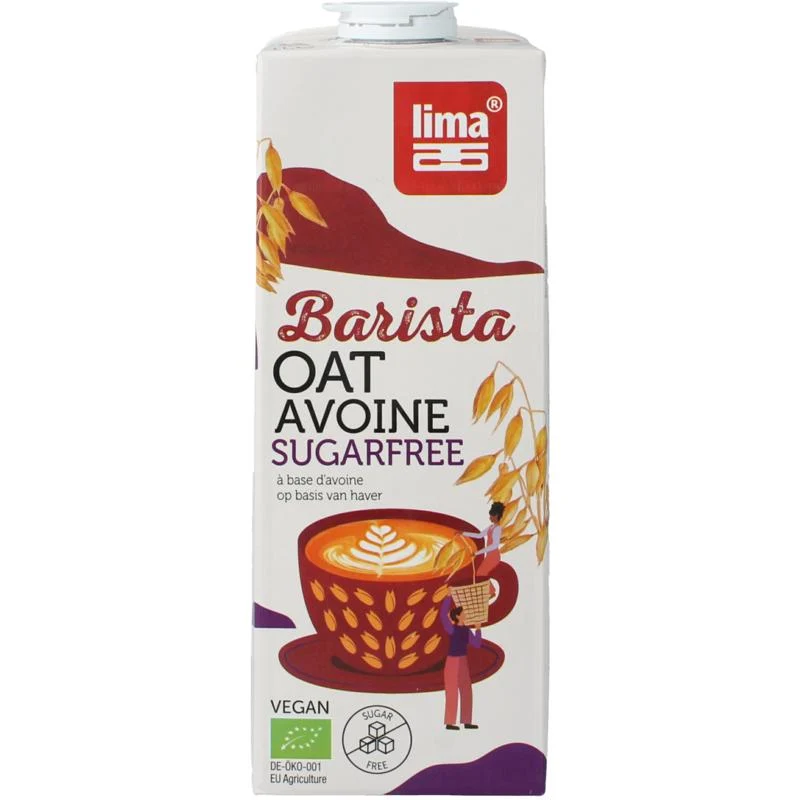 Lima Barista oat sugarfree biologisch 1 liter