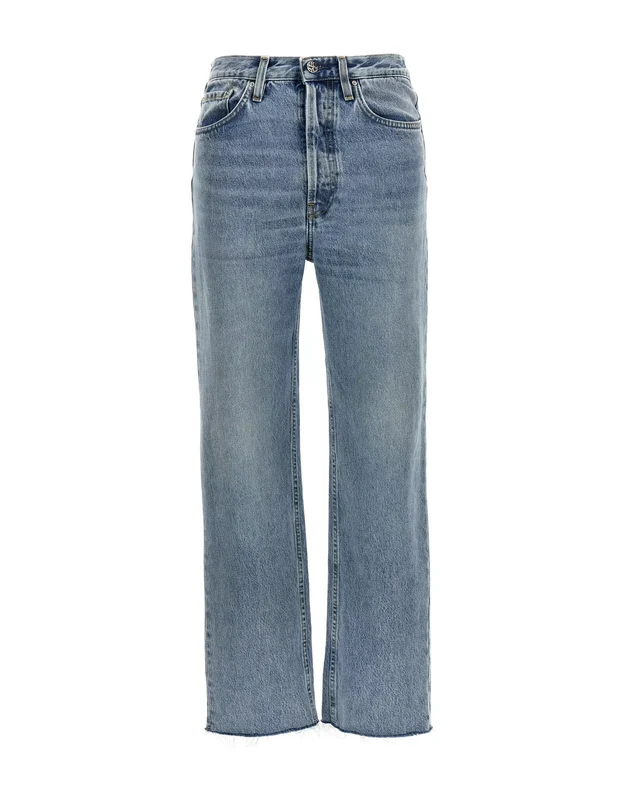 TOTEME High Waist Straight Leg Jeans 31
