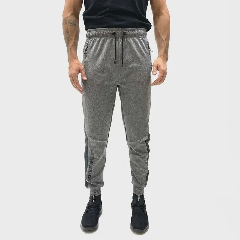 Calça broken rules jogging em tecido masculina