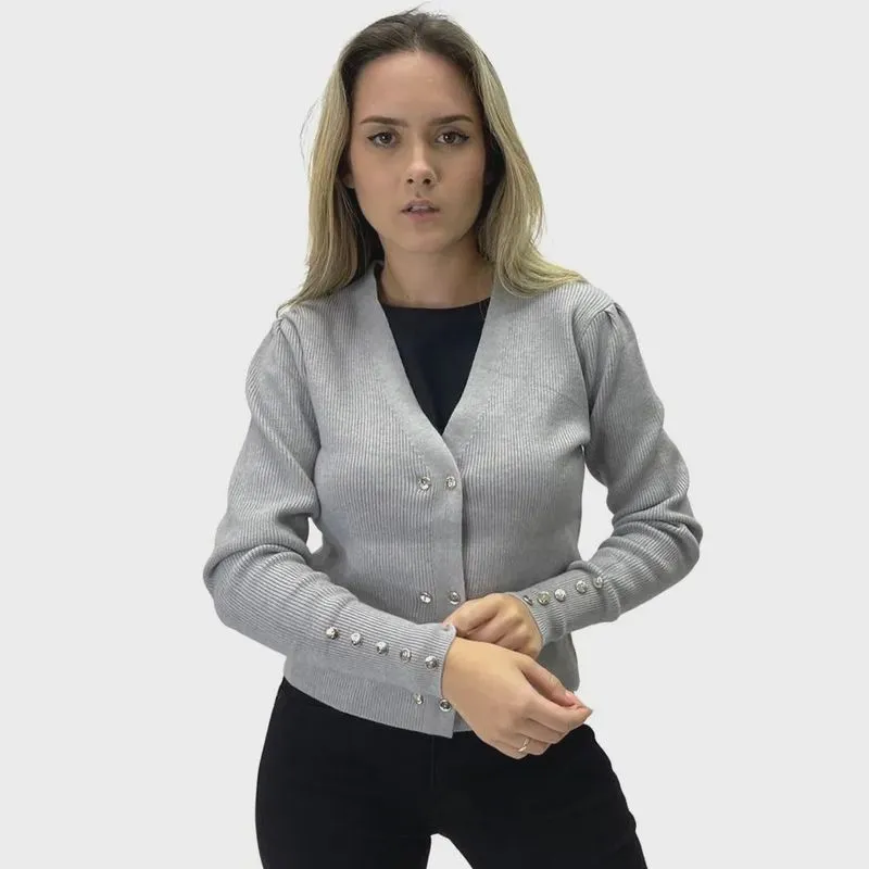 Casaco Facinelli com Botão Cardigan