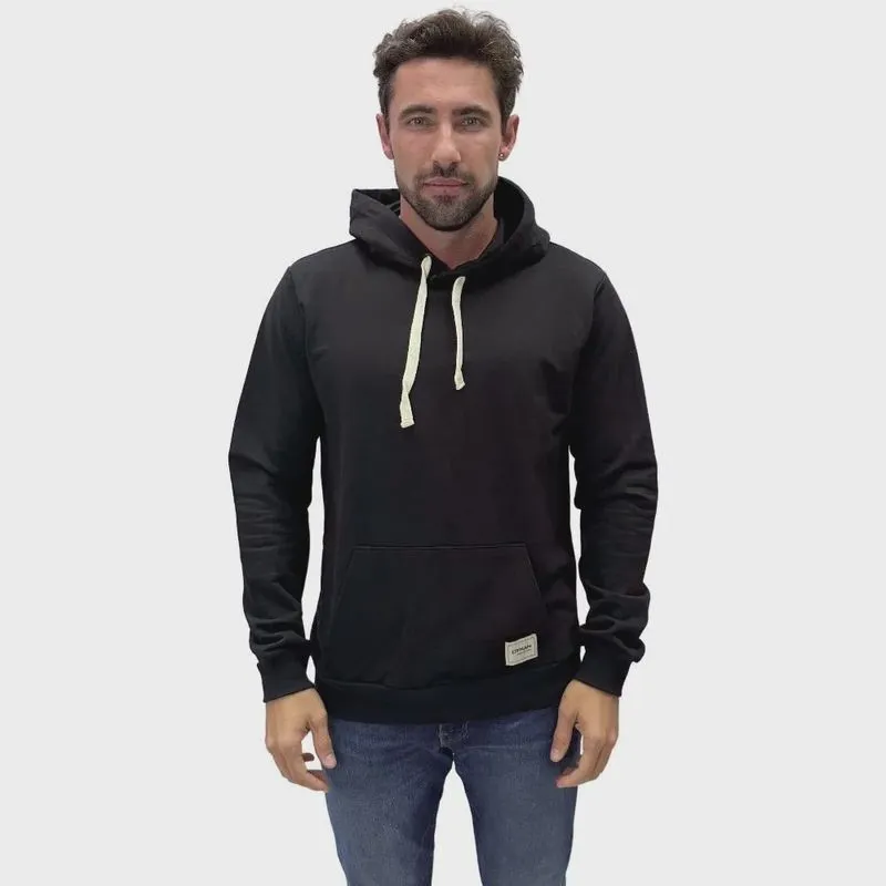 Blusa Oyhan de Moletom Canguru com Capuz Masculina