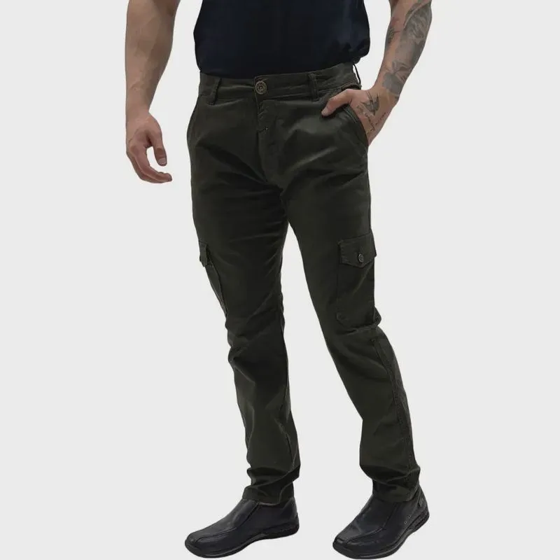 Calça Detox Cargo Sarja Masculina