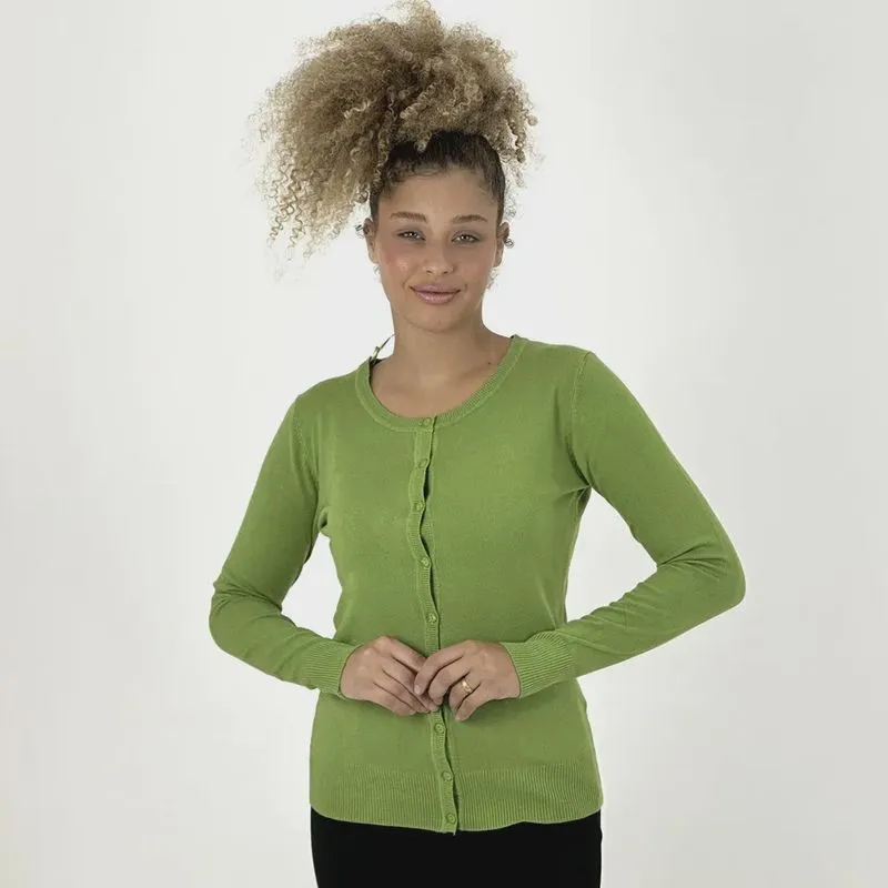 Casaco Facinelli Cardigan Básico Feminino
