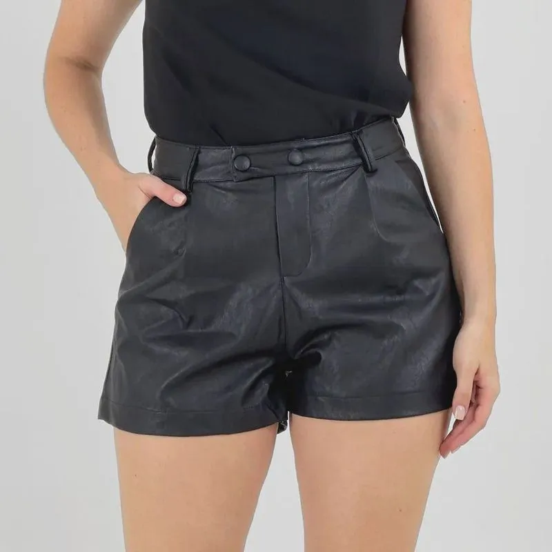 Shorts Tee Migles Curto em P. U Feminino