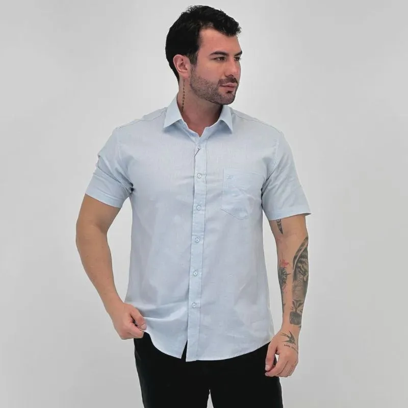 Camisa Baumgarten Comfort Manga Curta Masculina