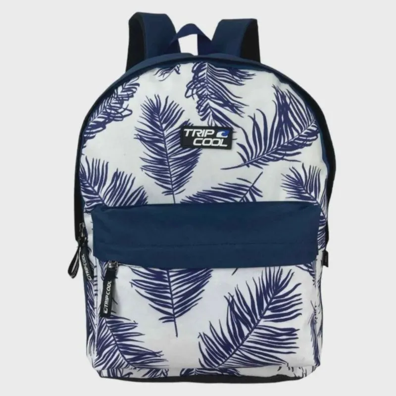 Mochila Santino Juvenil com Estojo Estampada Unissex