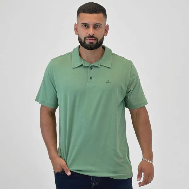 Camisa Polo Erva Daninha Manga Curta Masculina