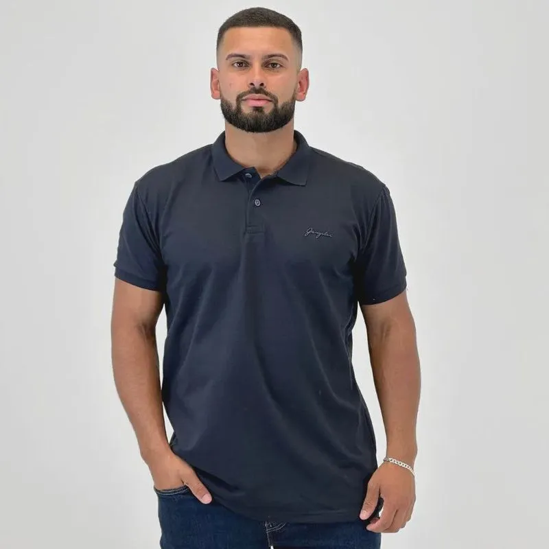 Camisa Polo Gangster Básica Manga Curta Masculina