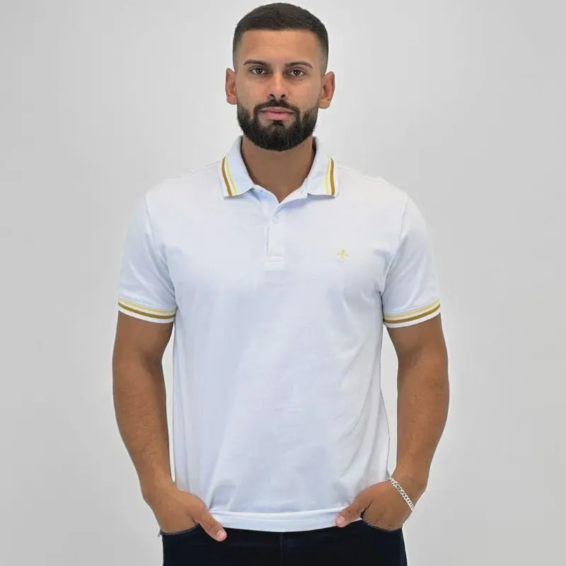 Camisa Polo Dudalina Manga Curta Masculina