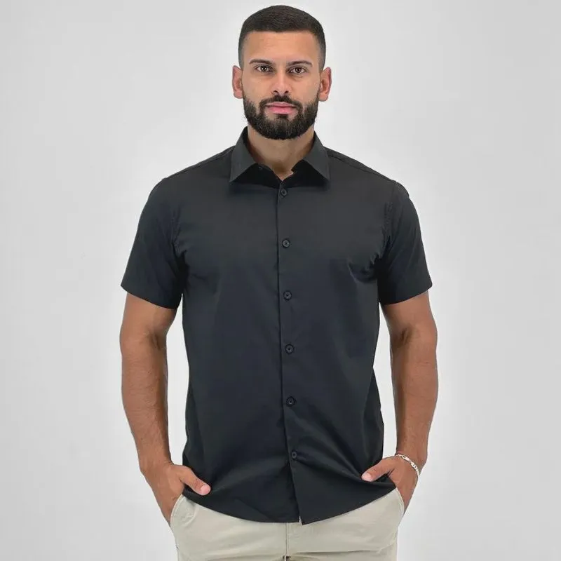 Camisa Sea Surf Lisa Manga Curta Masculina