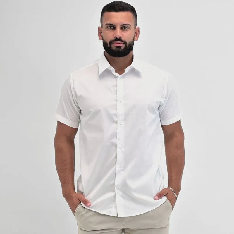 Camisa Sea Surf Lisa Manga Curta Masculina